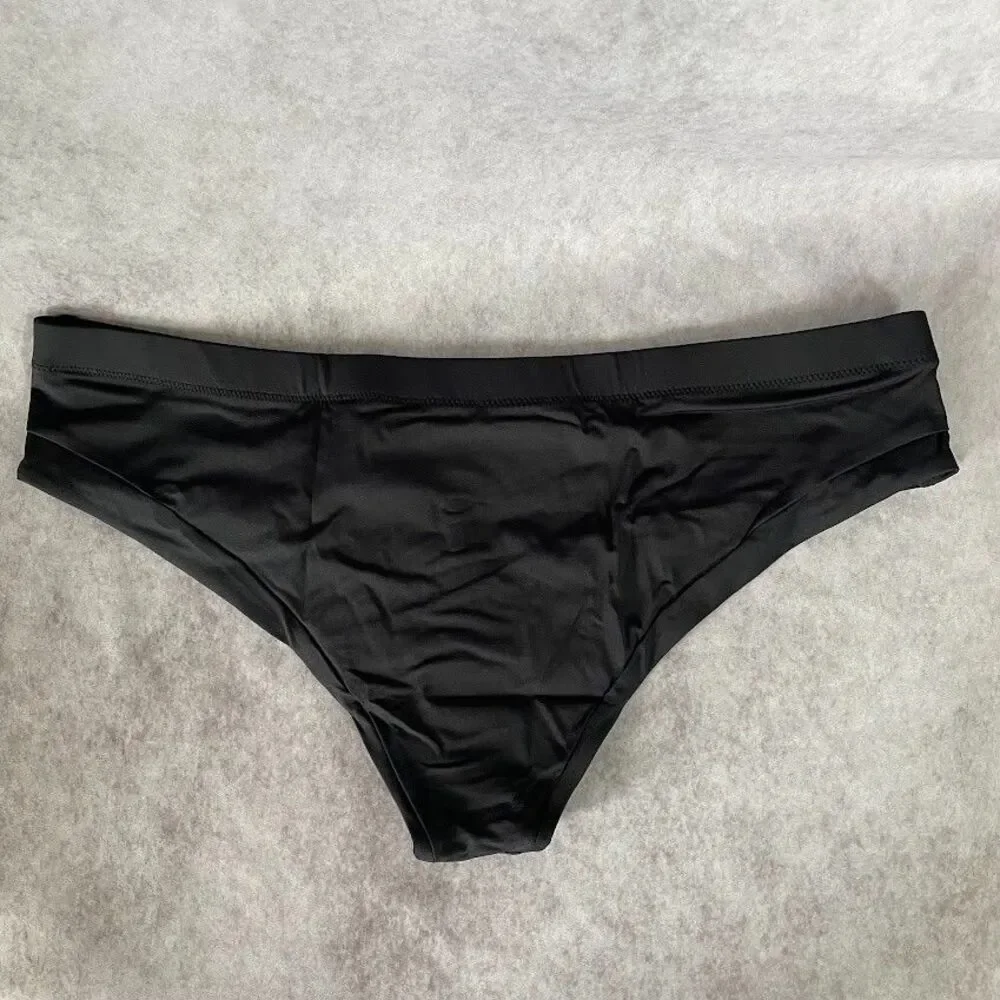 PrAna Bikini Bottom Womens sIZE XL Black Low Rise Cheeky  ** $5 CLEARANCE**